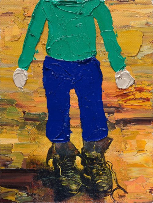 Przemek Matecki: Vincent van Gogh, unsigniert, o. J., 20 x 15 cm, courtesy Raster Gallery, © Künstler