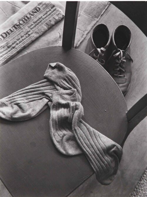 Manfred Paul, Socken, 1985, Silbergelatineabzug © Manfred Paul, Berlin