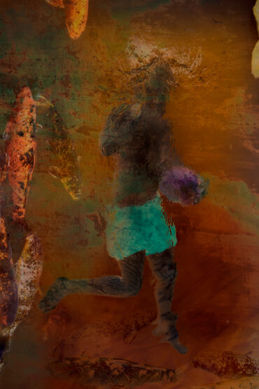 Kathrin Karras, aus der Serie: Schattenrisse, #76, 2020, Pigmentdruck auf Alu-Dibond © Kathrin Karras