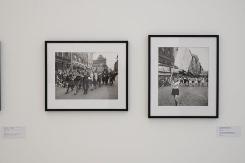 Ausstellungsansicht, Willy Ronis. Zuerst das Leben, BLMK Cottbus, 2022 © Donation Willy Ronis, Ministère de la Culture (France), Médiathèque du patrimoine et de la photographie, diffusion RMN-Grand Palais, Foto: Marlies Kross