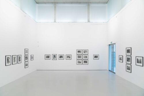 Ausstellungsansicht, Manfred Paul. Paris 1988, BLMK Cottbus, 2023, Foto: Bernd Schönberger