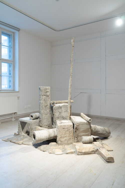 Ausstellungsansicht, Renata Kaminska & Agata Szymanska-Medina, Wir waren, sind und werden sein, BLMK Frankfurt (Oder), 2023, Foto: Bernd Schönberger