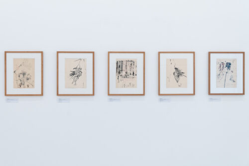Ausstellungsansicht, Christa Jeitner. Beim Eigentlichen ankommen, BLMK Cottbus, 2024, Foto: Bernd Schönberger