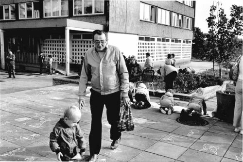 Ingrid Hartmetz, aus: Halbe Stadt, 1986 – 1988, Silbergelatineabzug © Ingrid Hartmetz