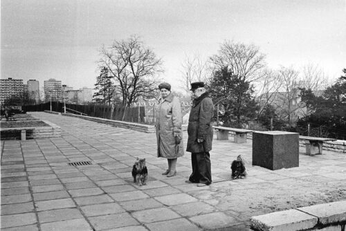 Ingrid Hartmetz, aus: Halbe Stadt, 1986 – 1988, Silbergelatineabzug © Ingrid Hartmetz