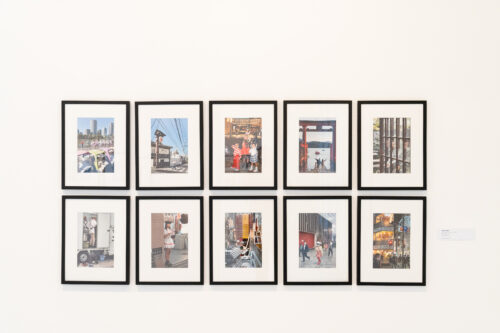 Ausstellungsansicht, Thomas Kläber. Zeitinseln, BLMK Cottbus, 2024, Foto: Bernd Schönberger