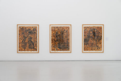 Ausstellungsansicht, Ludwig Rauch, Kubiak & Rauch. Von wundersamen Wesen und Landschaften, BLMK Cottbus, 2024, Foto: Bernd Schönberger
