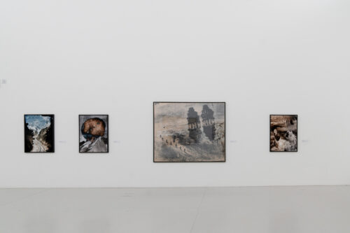 Ausstellungsansicht, Ludwig Rauch, Kubiak & Rauch. Von wundersamen Wesen und Landschaften, BLMK Cottbus, 2024, Foto: Bernd Schönberger