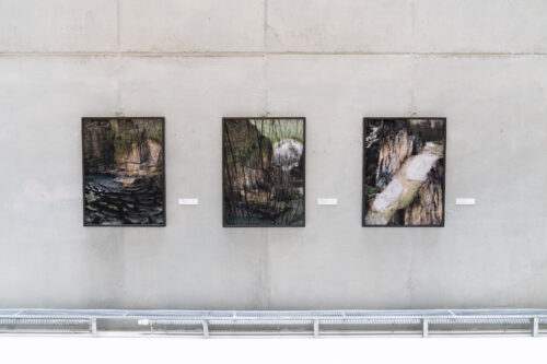 Ausstellungsansicht, Ludwig Rauch, Kubiak & Rauch. Von wundersamen Wesen und Landschaften, BLMK Cottbus, 2024, Foto: Bernd Schönberger