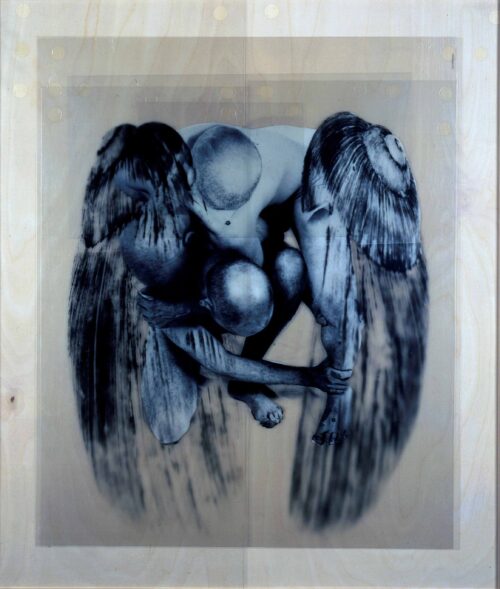 Kubiak & Rauch, o.T., aus der Serie: Cherubim und Seraphim, 2000, UV-Siebdruck © Kubiak & Rauch