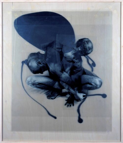 Kubiak & Rauch, o.T., aus der Serie: Cherubim und Seraphim, 2000, UV-Siebdruck © Kubiak & Rauch