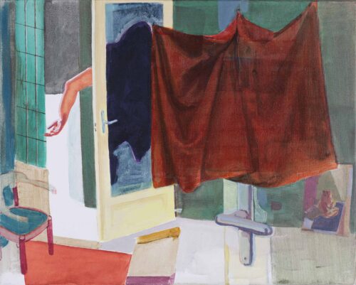 Hella Stoletzki, Nr. 9, 2021, Acryl auf Leinwand © Hella Stoletzki, Foto: Ludwig Rauch