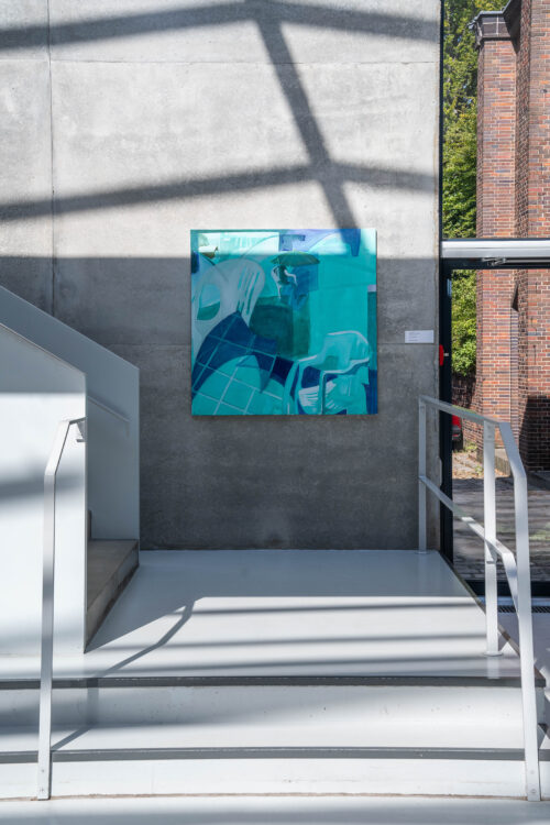 Ausstellungsansicht, Hella Stoletzki. Njewěste dotyknjenje | Unbestimmt die Berührung, BLMK Cottbus, 2024, Foto: Bernd Schönberger