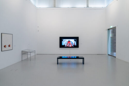 Ausstellungsansicht, Christine Schlegel. Lärmende Stille, BLMK Cottbus, 2024, Foto: Bernd Schönberger