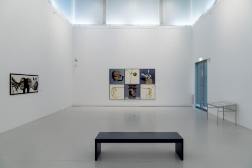 Ausstellungsansicht, Christine Schlegel. Lärmende Stille, BLMK Cottbus, 2024, Foto: Bernd Schönberger