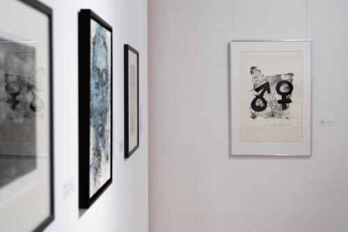 Ausstellungsansicht, Sezessionistinnen aus Dresden. Ein Anfang voller Hoffnung, BLMK Frankfurt (Oder), 2024, Foto: Bernd Schönberger