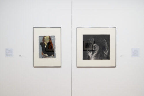 Ausstellungsansicht, Sezessionistinnen aus Dresden. Ein Anfang voller Hoffnung, BLMK Frankfurt (Oder), 2024, Foto: Bernd Schönberger