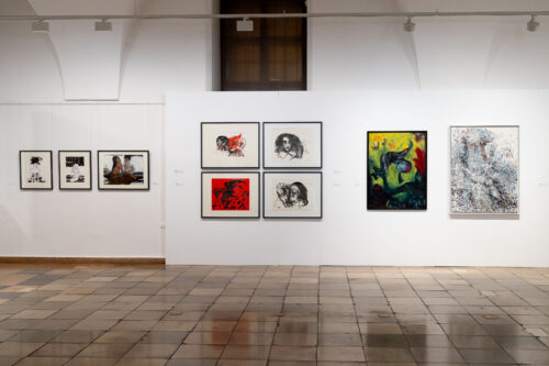 Ausstellungsansicht, Sezessionistinnen aus Dresden. Ein Anfang voller Hoffnung, BLMK Frankfurt (Oder), 2024, Foto: Bernd Schönberger