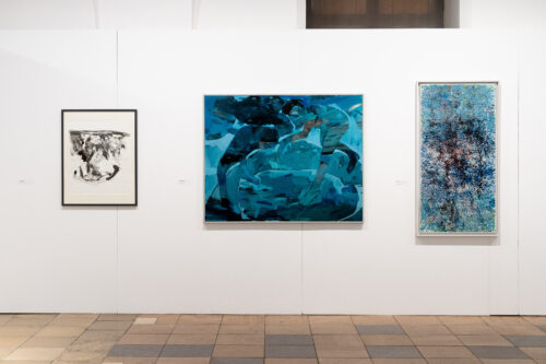 Ausstellungsansicht, Sezessionistinnen aus Dresden. Ein Anfang voller Hoffnung, BLMK Frankfurt (Oder), 2024, Foto: Bernd Schönberger