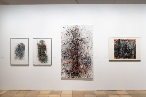 Ausstellungsansicht, Sezessionistinnen aus Dresden. Ein Anfang voller Hoffnung, BLMK Frankfurt (Oder), 2024, Foto: Bernd Schönberger