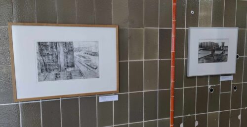 Ausstellungsansicht, Von W53 bis WBS 70: (ost)modern?! Utopien einer Zukunft der Vergangenheit, BLMK Cottbus, 2024, Foto: BLMK