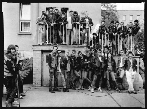Rudolf Schäfer, Punks, Ost-Berlin, 1981 © Rudolf Schäfer