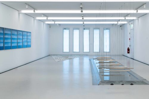 Ausstellungsansicht, Alice Bahra. bewegung, BLMK Cottbus, 2025, Foto: Bernd Schönberger