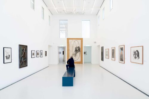 Ausstellungsansicht, Unbeschreiblich weiblich. Frauenbilder in der DDR, BLMK Cottbus, 2025, Foto: Bernd Schönberger
