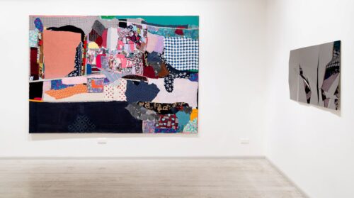 Ausstellungsansicht, Axel Anklam & Ulrike Stolte. Zweiklang, BLMK Frankfurt (Oder), 2025, Foto: Bernd Schönberger