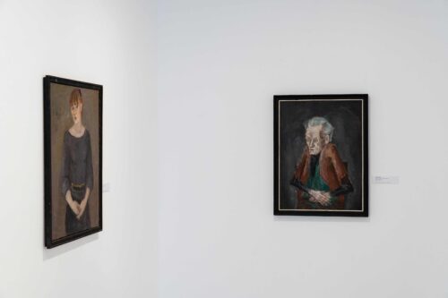 Ausstellungsansicht, Unbeschreiblich weiblich. Frauenbilder in der DDR, BLMK Cottbus, 2025, Foto: Bernd Schönberger