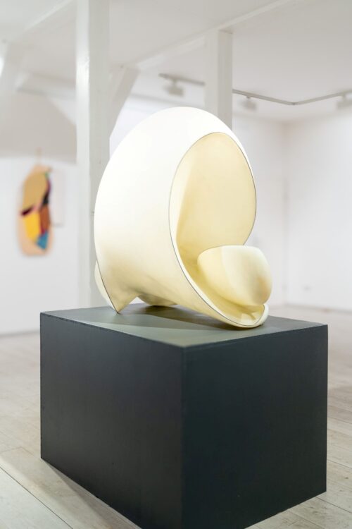 Ausstellungsansicht, Axel Anklam & Ulrike Stolte. Zweiklang, BLMK Frankfurt (Oder), 2025, Foto: Bernd Schönberger