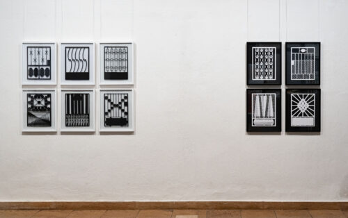 Ausstellungsansicht, Schrebergärten. Streifzüge durch einen Mikrokosmos, BLMK Frankfurt (Oder), 2025, Foto: Bernd Schönberger