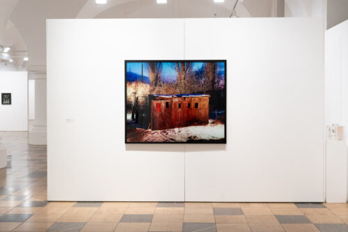 Ausstellungsansicht, Schrebergärten. Streifzüge durch einen Mikrokosmos, BLMK Frankfurt (Oder), 2025, Foto: Bernd Schönberger