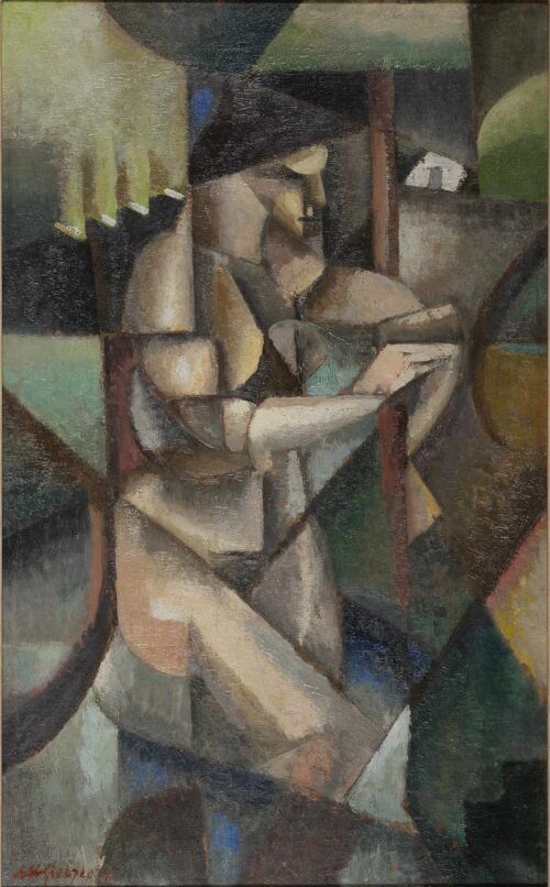 Albert Gleizes, Baigneuse, 1912, Öl auf Leinwand, Privatsammlung © Künstler, Foto: Ludwig Rauch