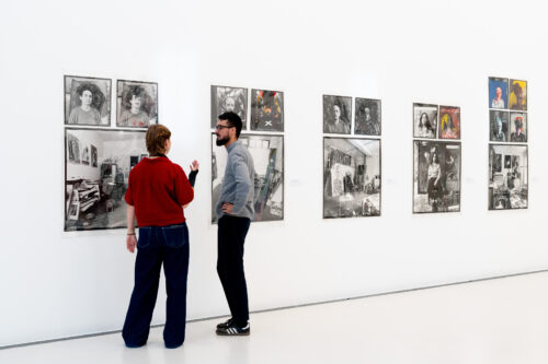 Ausstellungsansicht, Karin Wieckhorst. Begegnungen, BLMK Cottbus, 2025, Foto: Bernd Schönberger
