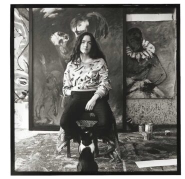 Karin Wieckhorst, Angela Hampel, 1986, Silbergelatineabzug © Karin Wieckhorst