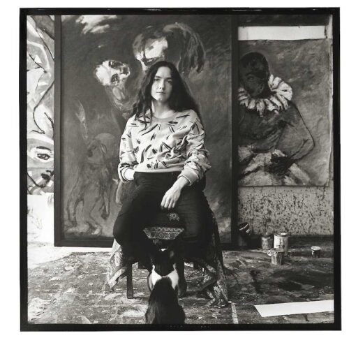 Karin Wieckhorst, Angela Hampel, 1986, Silbergelatineabzug © Karin Wieckhorst