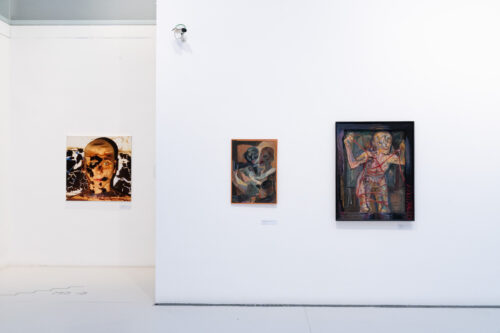 Ausstellungsansicht, Über Schatten Springen. Die Tänzerin Fine Kwiatkowski, BLMK Cottbus, 2025, Foto: Bernd Schönberger