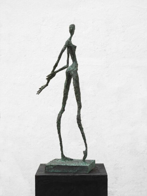 Helge Leiberg, Kleine Tänzerin, 2011, Bronze, Guss Mundry © VG Bild-Kunst, Bonn 2025, Foto: Bernd Borchardt
