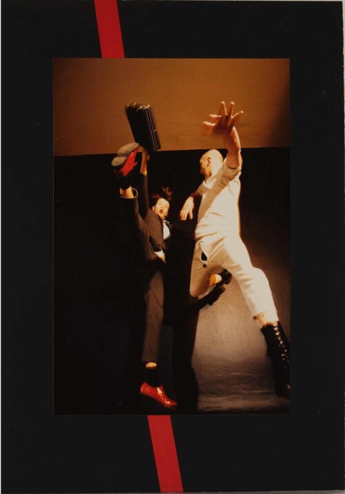 Leupold/Leupold/Hentschel, Strudel ´86, Fotografie, aus: ADREI. KLAR VOR MIR-MUSIK, Nr. 12, Karl-Marx-Stadt, 1987 © Künstler, Foto: Ludwig Rauch