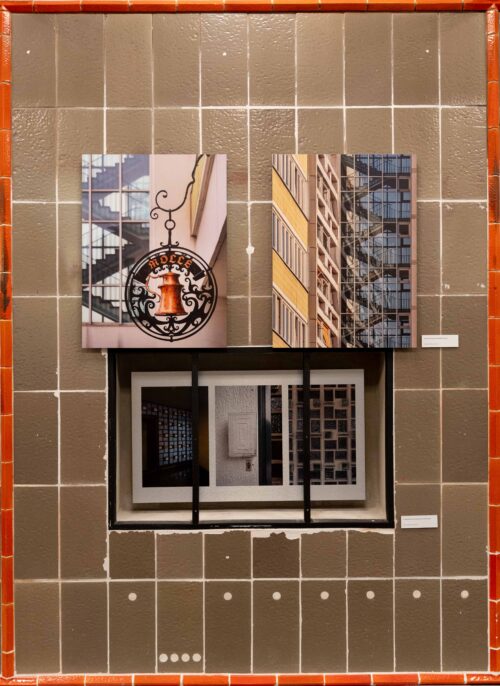 Ausstellungsansicht, Kaleidoskop Stadtpromenade. Zeitreise durch die bewegte Geschichte eines Stadtzentrums, BLMK Cottbus, 2025, Foto: Bernd Schönberger