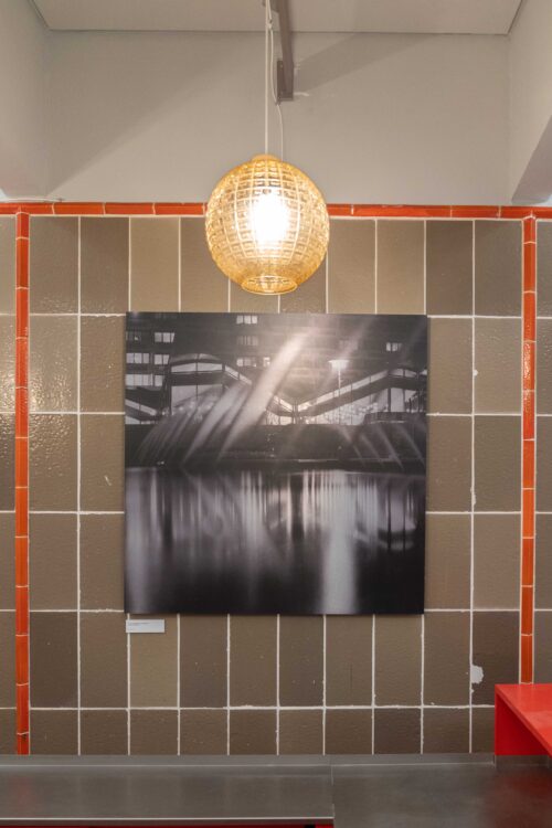 Ausstellungsansicht, Kaleidoskop Stadtpromenade. Zeitreise durch die bewegte Geschichte eines Stadtzentrums, BLMK Cottbus, 2025, Foto: Bernd Schönberger