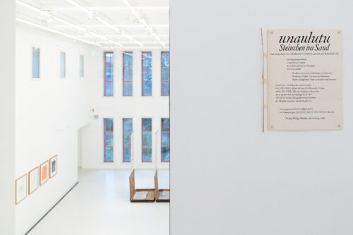 Ausstellungsansicht, Die Tage waren gezählt. Künstlerbücher und -zeitschriften mit Originalgrafik und Fotografie aus der späten DDR und Ostdeutschland, BLMK Cottbus, 2025, Foto: Bernd Schönberger